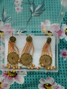 Elegant Pearl Drop Earrings