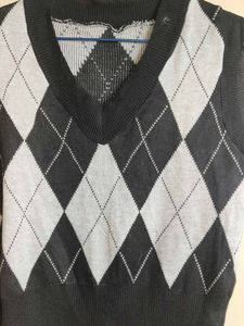 Cut Sleeves Sweater
