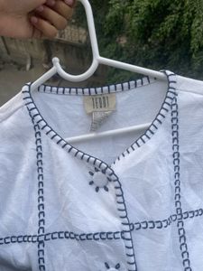 White Summer Top