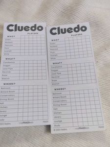 Clue Card Game - Complete!