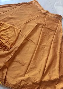 Golden Ethnic Skirt