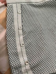 Patterned Mini Skirt