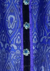 Party Wear Kurta Pajama Stones Buttons