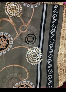 Sequin Embellished Scarf