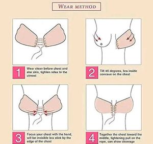 ANKUDI Women&#39;s Lightly Padded Self Adhesive Bra
