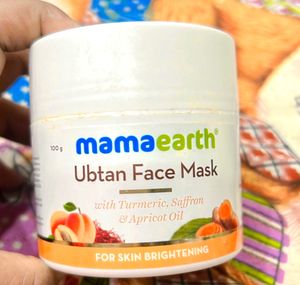 Mama earth 🌍 Skin Brightening Ubtan Face Mask
