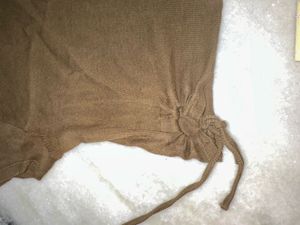 Nuxi Olive Green Tie Tee