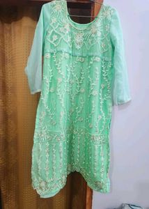 Organza Party Wear Suit