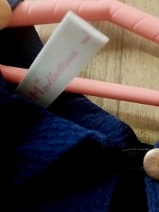 Stylish Navy &amp; White Striped Dress