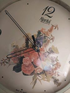 Ajanta Glass Made Wall Clock