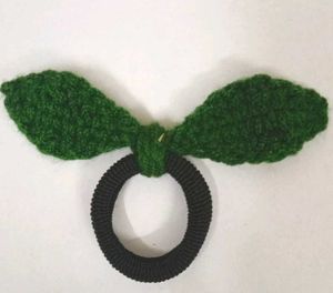 Crochet Hair Tie Up