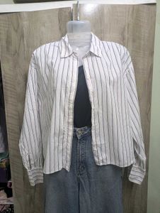 Mango Striped Shirt
