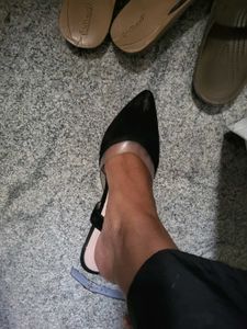 Sleek Black Heels By Ginger.