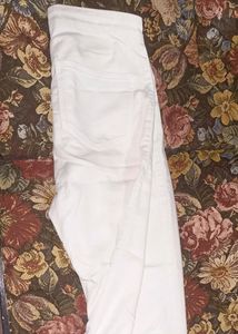 White Stretching Jeans, Koovs