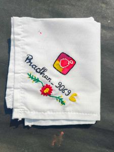 Hanky Embroidery Dm For Order