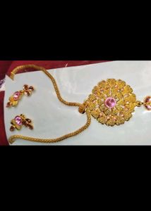 Gold Plated Necklace Set