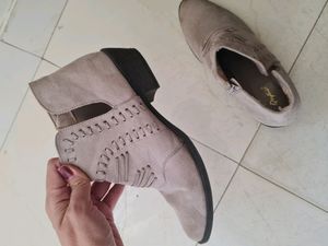 Suedette Ankle Boots