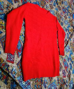 Red Knit Sweater