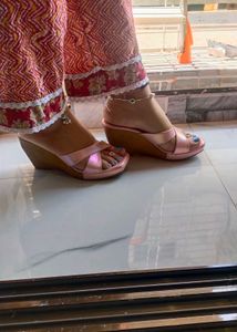 Pink rainbow Heels