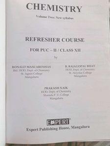 2nd Pu Chemistry Refresher Course Book Expert