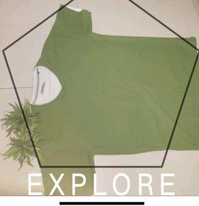 Zara Men light Green Tshirt