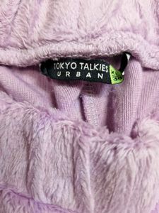 Lavender Fur Shorts
