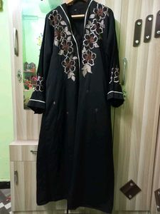 Floral Embroidered abaya burkha