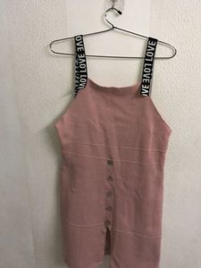 Cute Pink Jumper Dress