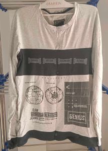 Graphic Print Long Sleeve T-Shirt