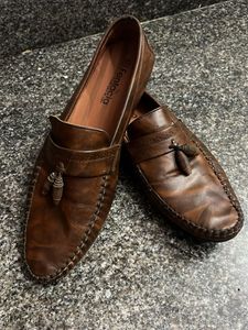 Brown Leather Loafers