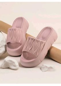 Pink Platform Slides