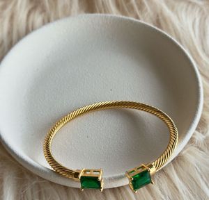 Emerald Anti Tarnish Bracelet