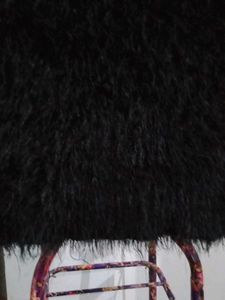 Fur Mini Dress