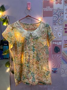Cute Floral Top