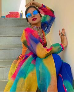 Alia Cut Organza Suit With Pant
