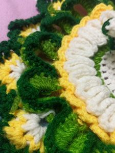 Handmade crochet kahna Ji dress