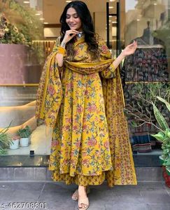 Kurta With Dupatta And Bottom wear