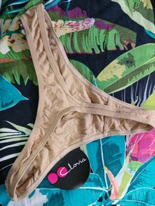 Clovia Beige Thong