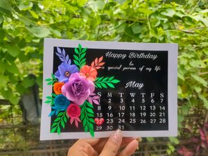 Customized Calendar For Birthday And Anniversary
