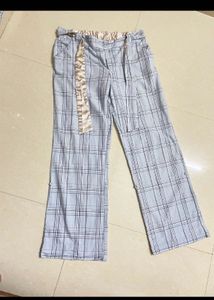 H&amp;M Shirt Check White &amp; H&amp;M Trouser