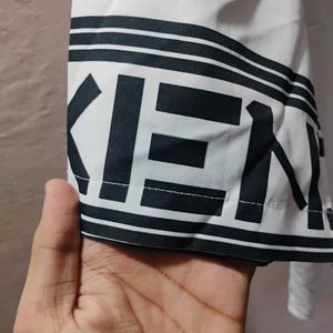 Men&#39;s Half Sleeve Tiger Print Shirt (Size - XL)