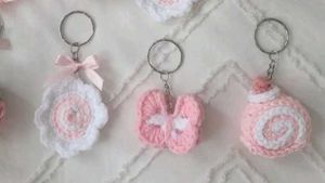 Crochet Keychains - Kawaii Style