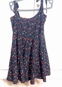 Floral Print Tie-Strap Sundress