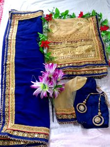 Lehnga Style  Designer Saree