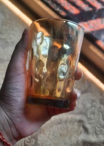 Gold 1 Piece Glass 250 Ml