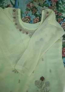 Elegant Embroidered Kurta Set