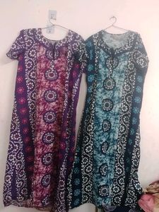 Women's Comfy Nightgowns (Set of 2),used