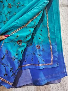 sequence saree
