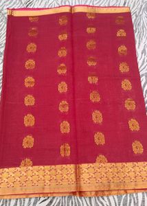 red colour pattu saree