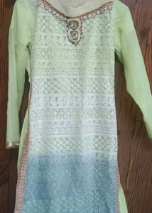 Kurta Set For Girls Dupatta Combo